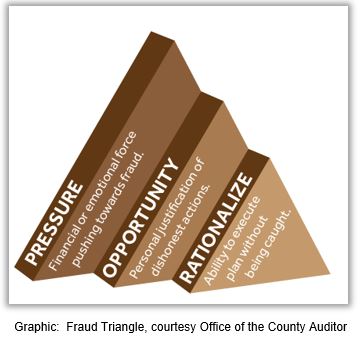 Graphic Fraud Triangle