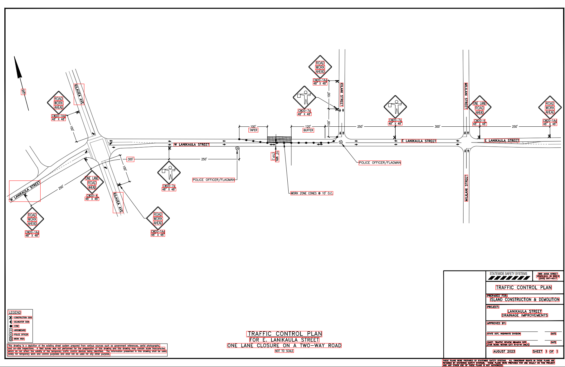 Lanikaula Street Drainage Improvements